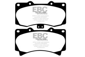 Hummer H3 Brake Pads - Front - EBC - Yellowstuff - `05-`07