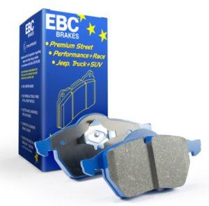 Buick Rainier Brake Pads - Rear - EBC - Bluestuff - `03-`05