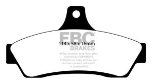 Pontiac GTO Brake Pads - Rear - EBC - Bluestuff NDX - `03-`04