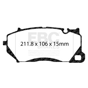 Audi RS7 Brake Pads - Front - EBC - Bluestuff NDX - `19-`23 Audi RS7 Brake Pads - Front - EBC - Bluestuff NDX - `19-`23