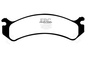 Chevrolet Avalanche Brake Pads - Front - EBC - Greenstuff 6000 Series - 2002