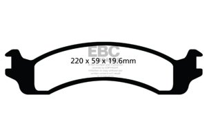 Dodge Ram 2500 Brake Pads - Front - EBC - Greenstuff - `00-`02