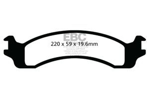 Dodge Ram 2500 Brake Pads - Front - EBC - Greenstuff - `00-`02 Dodge Ram 2500 Brake Pads - Front - EBC - Greenstuff - `00-`02