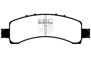 Cadillac Escalade Brake Pads - Rear - EBC - 6000 Series Greenstuff - 2002