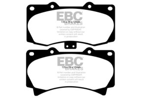 Hummer H3 Brake Pads - Front - EBC - Greenstuff - `05-`07