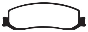 Ford F350 Brake Pads - Front - EBC - 6000 Series Greenstuff - 2012