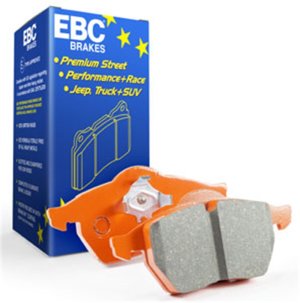 Aston Martin DB7 Brake Pads - Front - EBC - Orangestuff - `99-`03