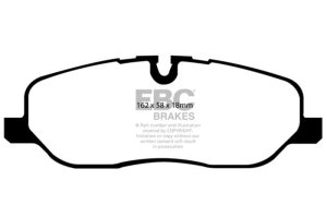Land Rover LR3 Brake Pads - Front - EBC - Extra Duty - `05-`10