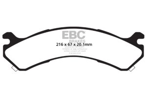 Chevrolet Silverado 3500 Brake Pad Sets - Rear - EBC - Extra Duty - `01-`05