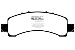 Cadillac Escalade Brake Pads - Rear - EBC - Extra Duty - 2002