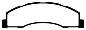 Ford Econoline E150 Brake Pads - Front - EBC - Extra Duty - `08-`14