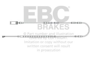 BMW X1 Brake Wear Lead Sensor Kit - Rear - EBC - For FMSI Pad No. D1170 - `13-`15