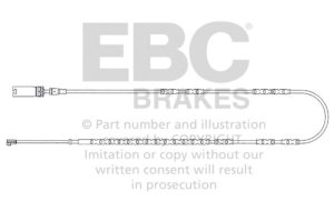 BMW 1 Series Brake Wear Lead Sensor Kit - Rear - EBC - `10-`13