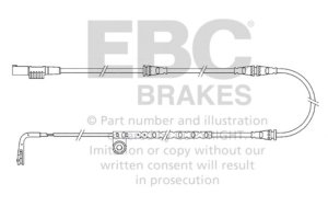 Land Rover Range Rover Sport Brake Pad Wear Sensor - Front - EBC - Wear Lead Sensor Kit (FMSI D1098) - `05-`06