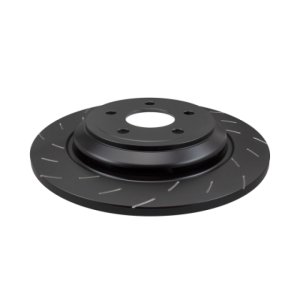 Volkswagen Golf GTI Brake Rotor (1) - Rear - EBC - SG Grooved Discs - `15-`19