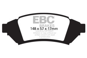Pontiac Grand Prix Brake Pads - Front - EBC - Ultimax2 - 2004