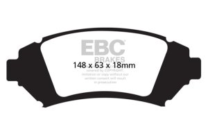Buick Le Sabre Brake Pads - Front - EBC - Ultimax2 - 2005