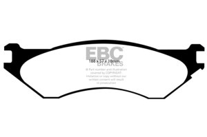 Dodge Ram 1500 Brake Pads - Rear - EBC - Ultimax2 - `06-`11