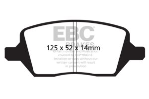 Buick Terraza Brake Pads - Rear - EBC - Ultimax2 - `04-`05