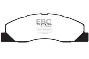 Dodge Ram 2500 Brake Pads - Front - EBC - Ultimax2 - Black - `09-`11 Dodge Ram 2500 Brake Pads - Front - EBC - Ultimax2 - Black - `09-`11