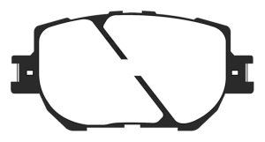 Lexus IS250 Brake Pads - Front - EBC - Ultimax2 - Black - `14-`27 Lexus IS250 Brake Pads - Front - EBC - Ultimax2 - Black - `14-`27