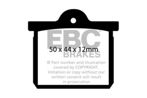 Volvo XC40 Brake Pads - Front - EBC - Ultimax - `18-`27
