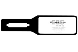 Mitsubishi Eclipse Cross Brake Pads - Front - EBC - Ultimax2 - Black - `18-`27