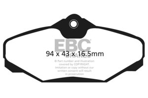 Ford Taurus Brake Pads - Rear - EBC - Ultimax2 - `94-`00
