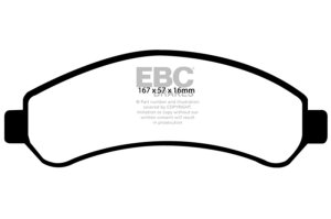 Chevrolet Blazer Brake Pads - Front - EBC - Ultimax2 - `98-`05
