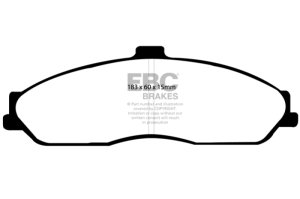 Cadillac XLR Brake Pads - Front - EBC - Ultimax2 - `03-`04 Cadillac XLR Brake Pads - Front - EBC - Ultimax2 - `03-`04