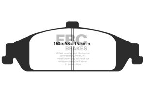 Chevrolet Malibu Brake Pads - Front - EBC - Ultimax2 - `98-`01