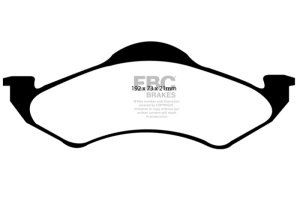 Dodge Dakota Brake Pads - Front - EBC - Ultimax2 - `00-`02