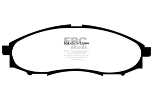 Nissan Frontier Brake Pads - Front - EBC - Ultimax2 - `03-`04 Nissan Frontier Brake Pads - Front - EBC - Ultimax2 - `03-`04