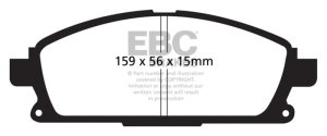 Infiniti Q45 Brake Pads - Front - EBC - Ultimax2 - 2001