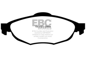 Chrysler Sebring Brake Pads - Front - EBC - Ultimax2 - `01-`06