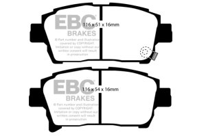 Scion XA Brake Pads - Front - EBC - Ultimax2 - `03-`07