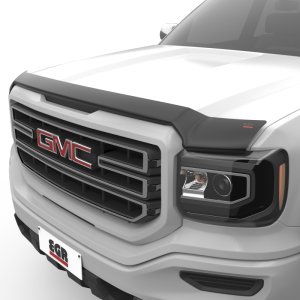 GMC 2500HD Hood Guard - EGR - Superguard - Matte Black - `14-`19
