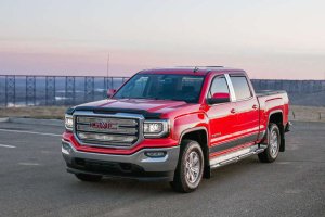 GMC 3500HD Hood Guard - EGR - Superguard - Matte Black - `14-`19