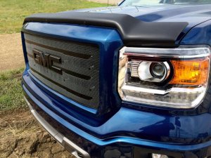 GMC Sierra Hood Guard - EGR - Superguard - Matte Black - `14-`19 GMC Sierra Hood Guard - EGR - Superguard - Matte Black - `14-`19