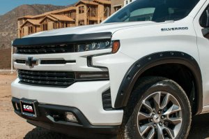 Chevrolet Silverado 1500 Hood Guard - EGR - Superguard - Dark Smoke - `19-`25