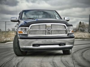 Ram 1500 Hood Shield - EGR - Superguard Matte - Matte Black - `09-`24