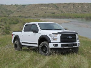 Ford F-150 Hood Shield - EGR - Superguard - Matte Black - `15-`20