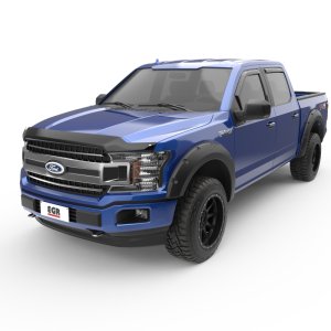 Ford F-150 Hood Shield - EGR - Superguard - Matte Black - `15-`20