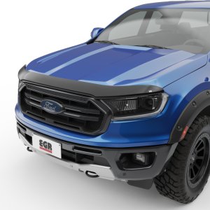 Ford Ranger Hood Guard - EGR - Superguard - Dark Smoke - `19-`23