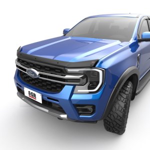 Ford Ranger Hood Shield - EGR - Superguard - Matte Black - `24-`25