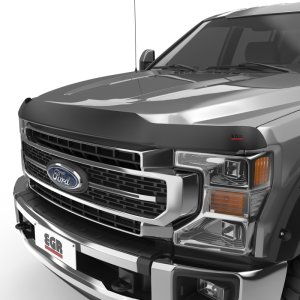 Ford F-250 Hood Shield - EGR - Superguard - Matte Black - `17-`22