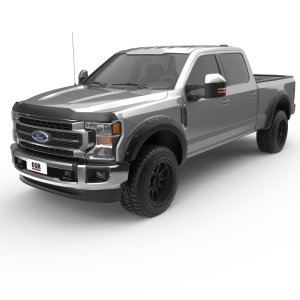 Ford F-350 Hood Shield - EGR - Superguard - Matte Black - `17-`22