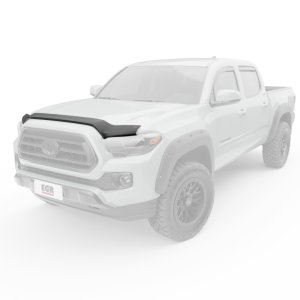 Toyota Tacoma Hood Deflector - EGR - Superguard - Dark Smoke - `06-`17
