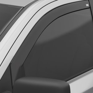 RAM 3500 In-Channel Window Visors - Front - EGR - In-Channel Style - Dark Smoke - `12-`18