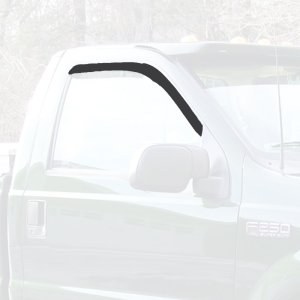 Ford F-550 Wind Deflectors - Front - EGR - In-Channel - Dark Smoke - `99-`16